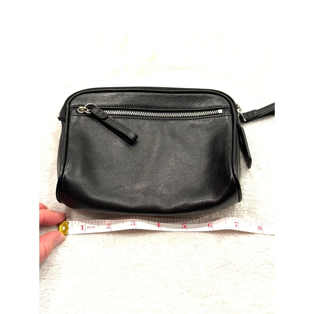 Vintage Coach Soft Leather Beauty Case (style #8658) Makeup Pouch Organizer